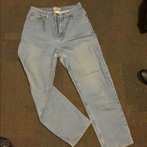 LL Bean mom jeans